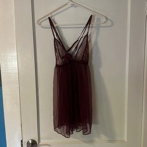 Maroon Lingerie